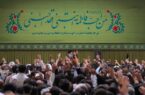 مراسم سه ساعته جشن میلاد حضرت زهرا(س) با حضور رهبر انقلاب در حسینیه امام خمینی(ره)