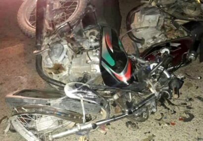 ۲ کشته و سه مصدوم در سانحه برخورد ۲ موتورسیکلت در شادگان