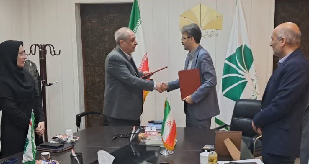 انعقاد تفاهمنامه همکاری مشترک ادارهکل صمت خوزستان و دانشگاه شهید چمران اهواز