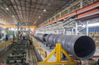 ثبت رکورد بیسابقهی تولیدِ لوله ۳۶ اینچ در کارخانه ۴ شرکت لولهسازی اهواز
