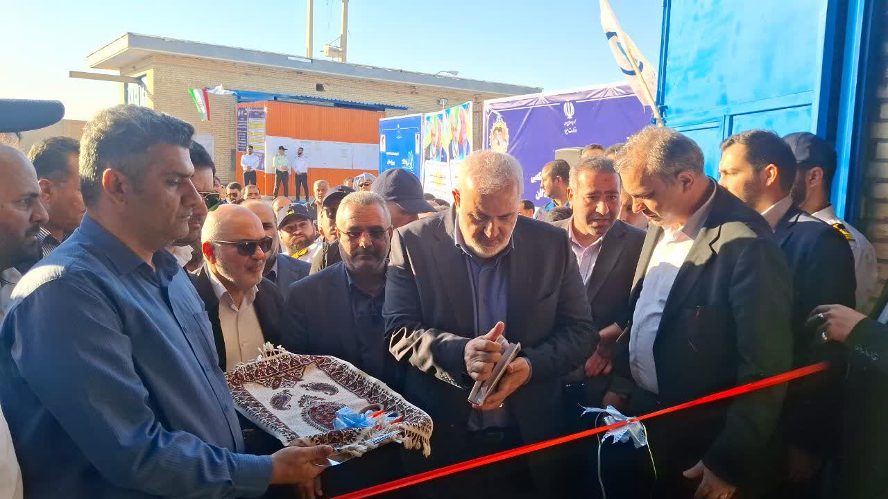 مخزن ذخیره آب پنج هزار مترمکعبی شهدای بوزی در شادگان بهره‌برداری شد